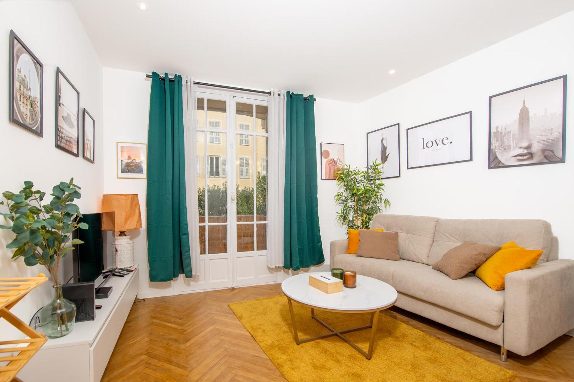 Appartement #34 2p Raimbaldi Central 2balconies / Ac & Wifi *